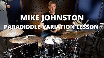 Meinl Cymbals - Mike Johnston - Paradiddle Variation Lesson