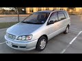 1996 Toyota Ipsum 2.0 liter 3SFE engine with 50k km low miles mini minivan review