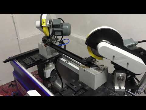 Toskar Alumaster 200 Otomatik Çift Kafa Kesim ve Alttan Delme Makinası