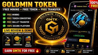 GoldMine Token Cloud Mining: Too Good to Be True? screenshot 1