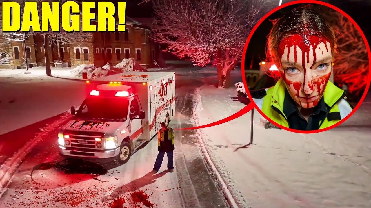 IF YOU SEE A BLOODY PARAMEDIC IN AN AMBULANCE, RUN! (IT'S NOT SAFE)