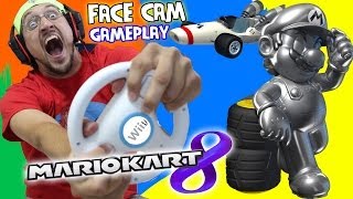 Mario Kart 8 - Pt. 3 Crazy Dad Is A Crazy Driver Mushroom Cup Metal Mario Unlocked
