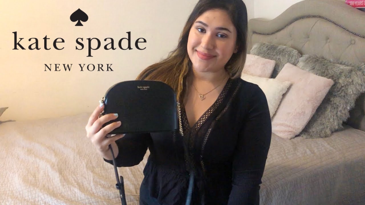 Kate Spade Spencer Dome Crossbody Bag - YouTube