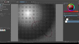 Creating a Gradient Halftone with Krita