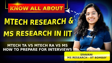 MTech Research & MS Research in Top IITs - Admission, Interview, Placements | Complete Guide