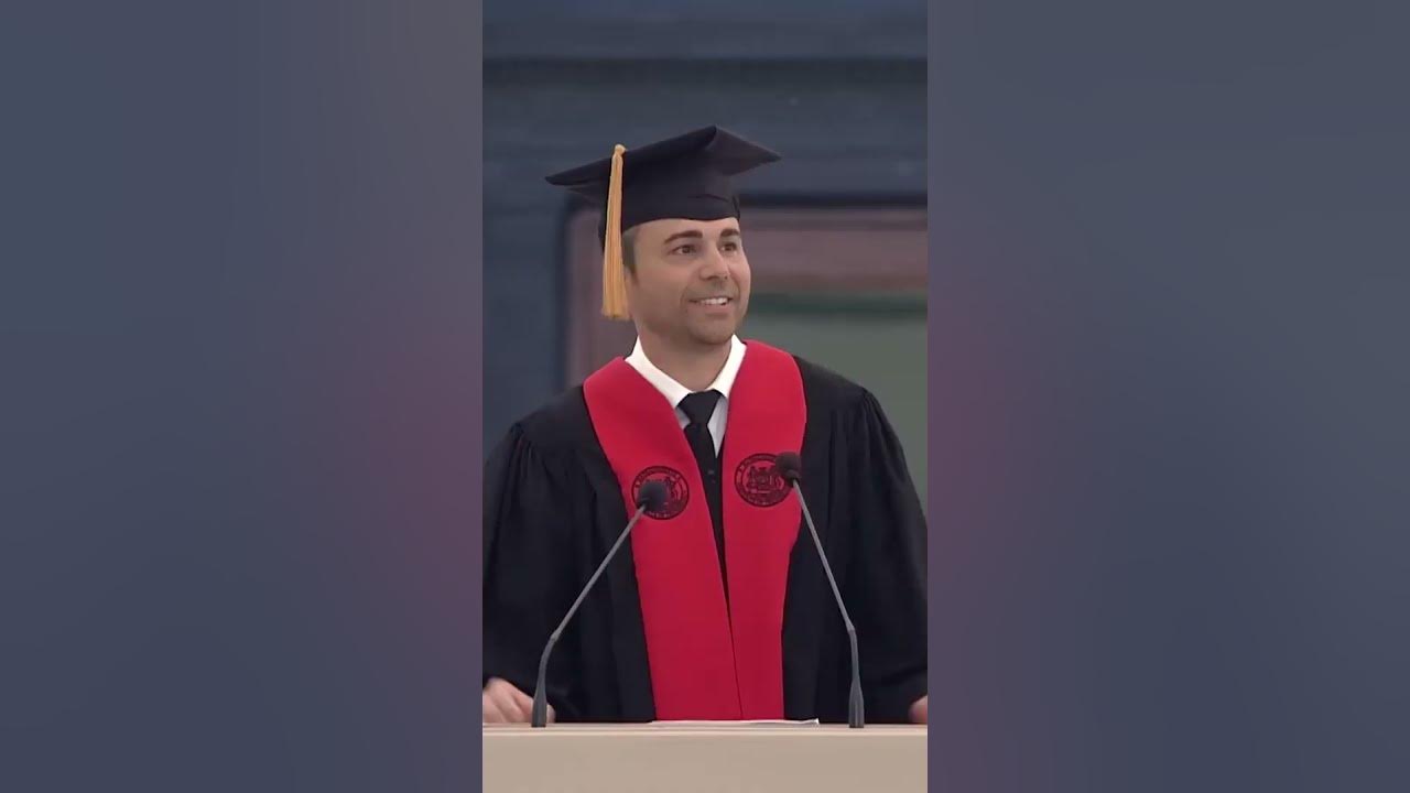 Mark Rober Gave the MIT Commencement Speech for 2023 YouTube