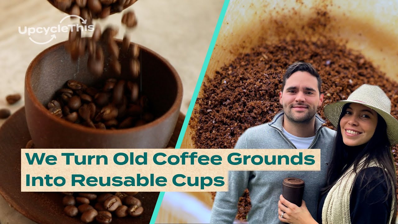 Coffee Cups Made From Recycled Coffee Grinds 