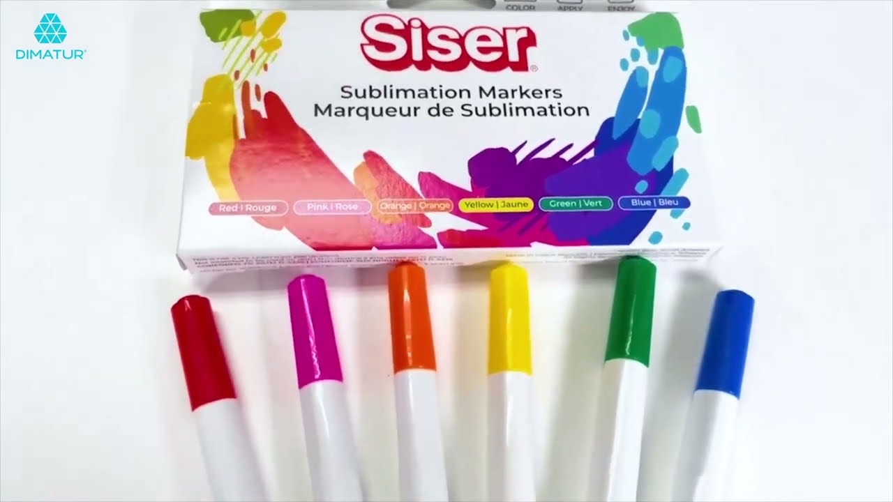 How to Use Sublimation Markers 🖍 