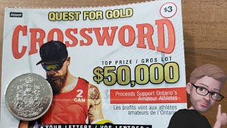 NEW QUEST FOR GOLD 50 000 CROSSWORD