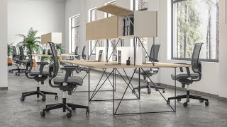 Furniture that appears as if floating in thin air! Air Office Tables