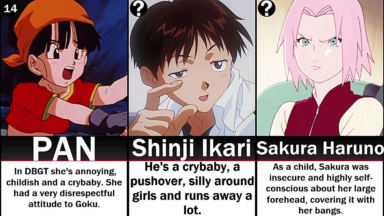 The Most ANNOYING Anime Characters EVER YouTube The Most ANNOYING Anime Characters EVER YouTube