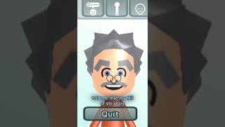 Making a scientist Mii (based off Science Papa) #gaming #funny