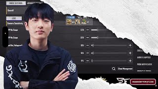 🔥 YUCA | Update 4.4 | All Settings 4 Finger Sensitivity & Control Code | Korean Aggressive Players