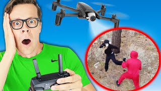 Drone Prank Gone Wrong! Found RHS Spy during Diy Pranks and Funny Tricks.