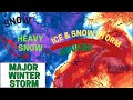 Major Winter Storm! Ice Storm & Heavy Snow! - POW Weather Channel