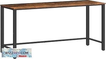 HOOBRO Narrow Console Table 29.5" Small Entryway Table Thin Sofa Side Display