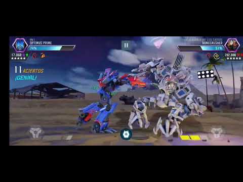 Optimus Prime MV1 vs Bonecrusher
