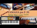 YAMAHA pss F-30 unboxing,price,overview and voice samples