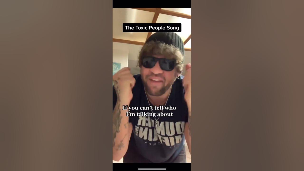The Toxic People Song #shorts #guywiththehair #toxic #life