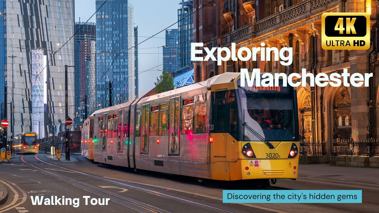 4K HDR Walkthrough: Oxford Street, Manchester | July 2024