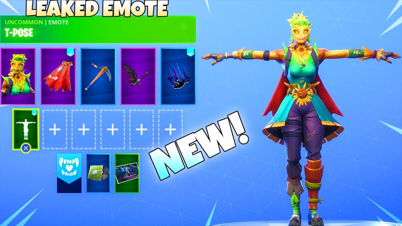 Assert your dominance! New T-Pose emote available in the item shop now! :  r/FortNiteBR