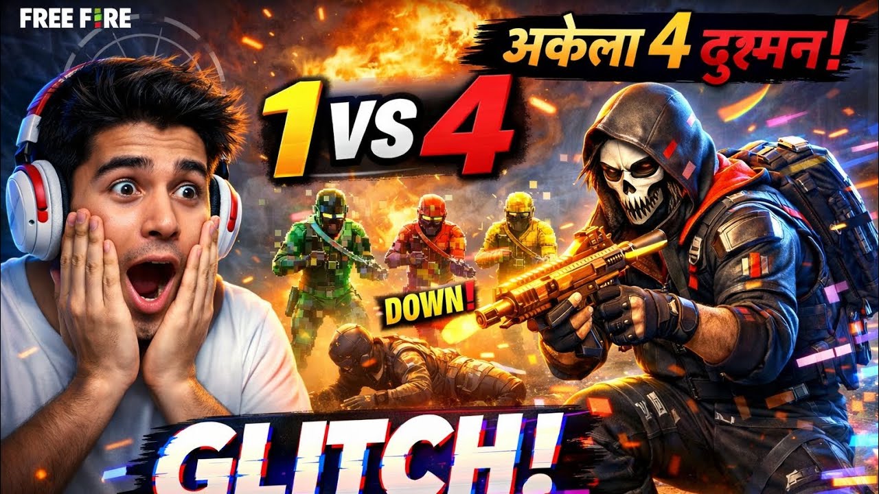 CS 1v4 Clutch – Jab Game Palat Gaya!🗿⚡