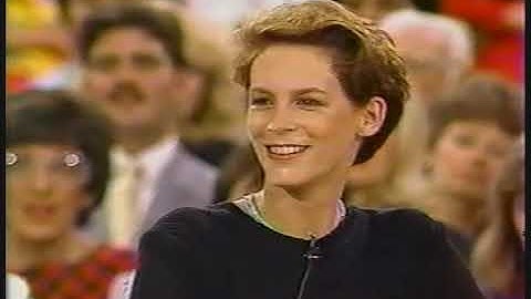 Jamie Lee Curtis and Janet Leigh on The Phil Donahue Show (9/20/1985)