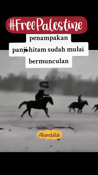 Pasukan panji hitam bermunculan