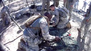 Assembling and disassembling the 240B machine gun