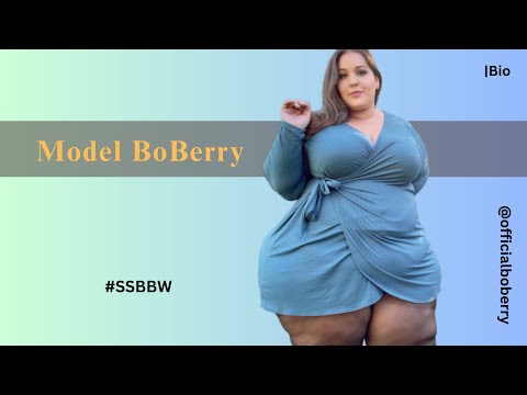 BBW Curves By BoBerry Plus🔥FAT BODY POSITIVE |PLus Size Fashion Model |SSBBW |Biography |Instamodels