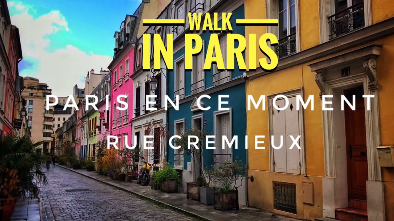  WALK IN PARIS  RUE CRMIEUX  16122020 PARIS 4K