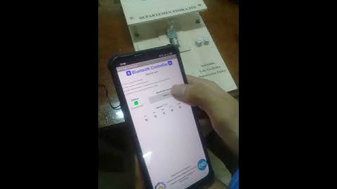 Demo alat peraga gempa bumi (shaking table) dengan IoT