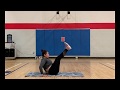 10 min at home body weight workout  floor workout  core  legs  glutes
