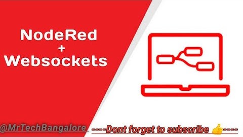 Working on Websockets using NodedRed iot #noderedtutorials #nodered #iot #websocket