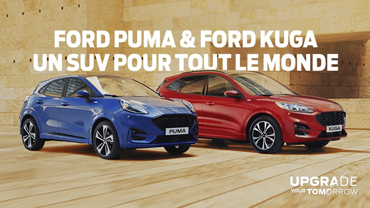 Ford Puma & Ford Kuga - Un SUV pour tout le monde | Upgrade your tomorrow |  Ford Belgium - YouTube