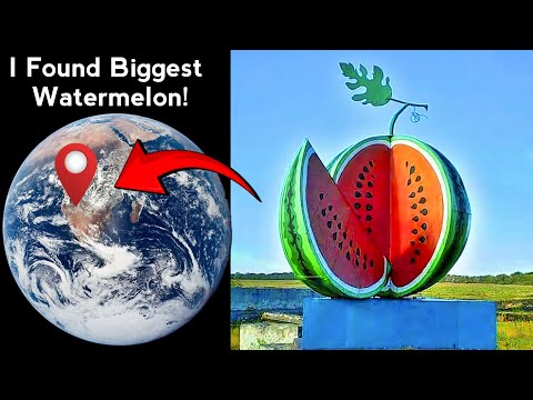 I Found Biggest Watermelon 🍉😶🌫️ on google maps and google earth #maps #earth #hrgoogleearth