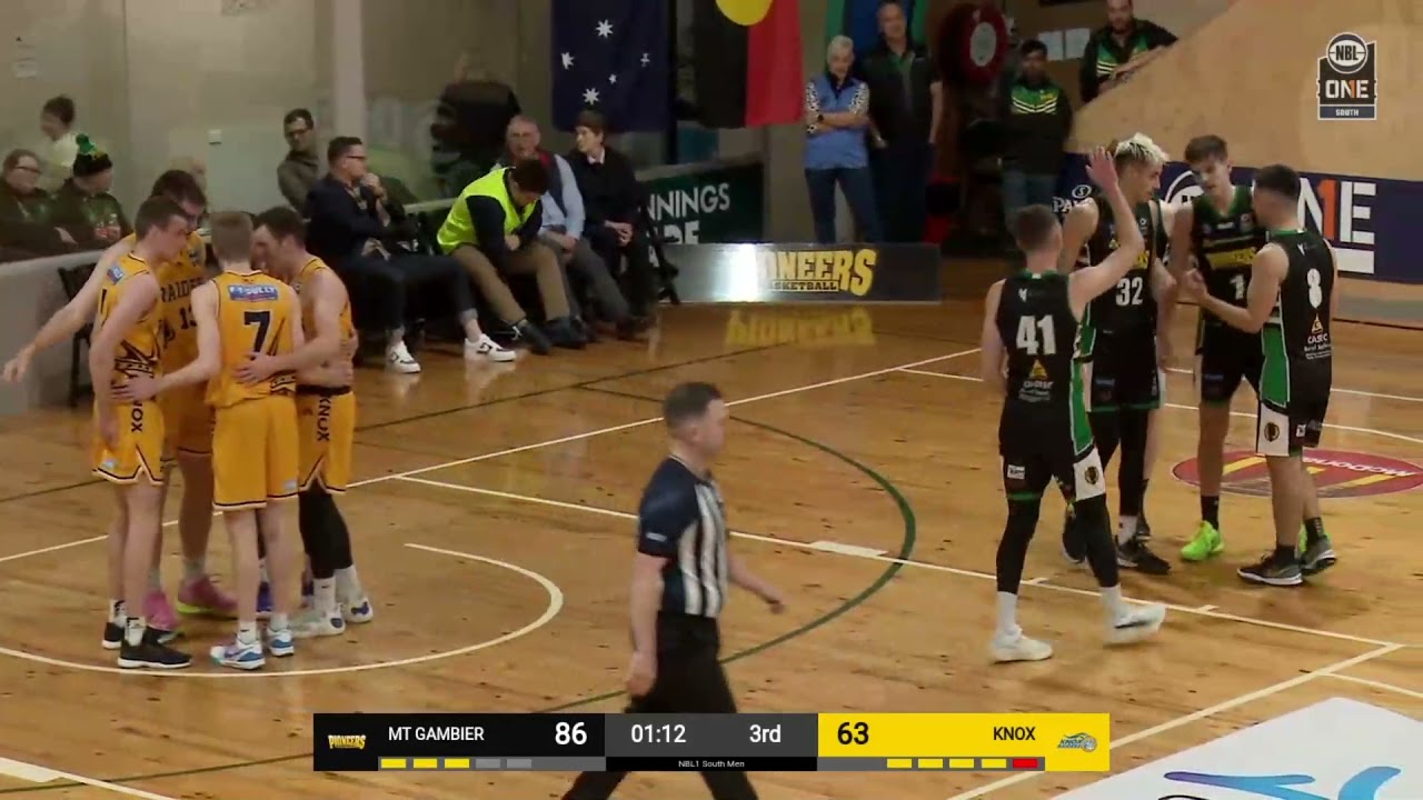 Mt Gambier Pioneers vs. Knox Raiders - Game Highlights
