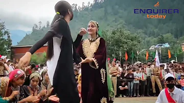 Dance On Kashmiri Song While Celebrating Independence day At Higher Secondary School Boniyar