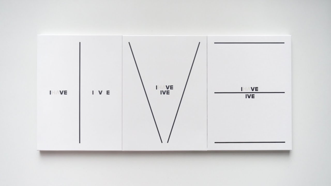 ⤷ unboxing ive first full album i've ive (all versions) ˚ ◌༘ ⋆｡˚ ♡