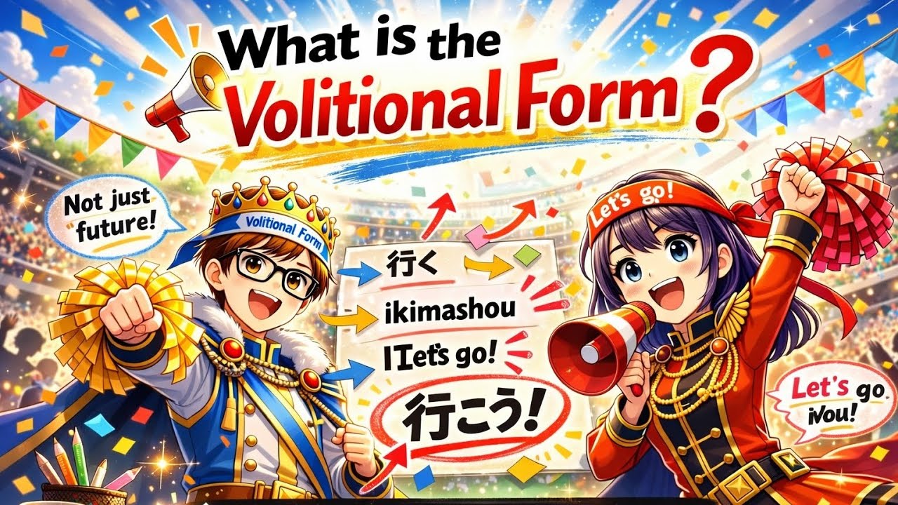 Why Learners Don’t Use the Japanese Volitional Form (〜shiyou)