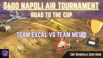 ExCaL, HuMMi, Ganiji vs MeLiO, ScuBa, StaZzz | $600 NaPoLi Tournament | Semi Final | C&C Zero Hour