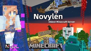 I join the OLDEST Minecraft server (Novylen)