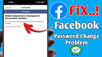 How to Fix "Make Important Changes in Account Center" on Facebook (2025)