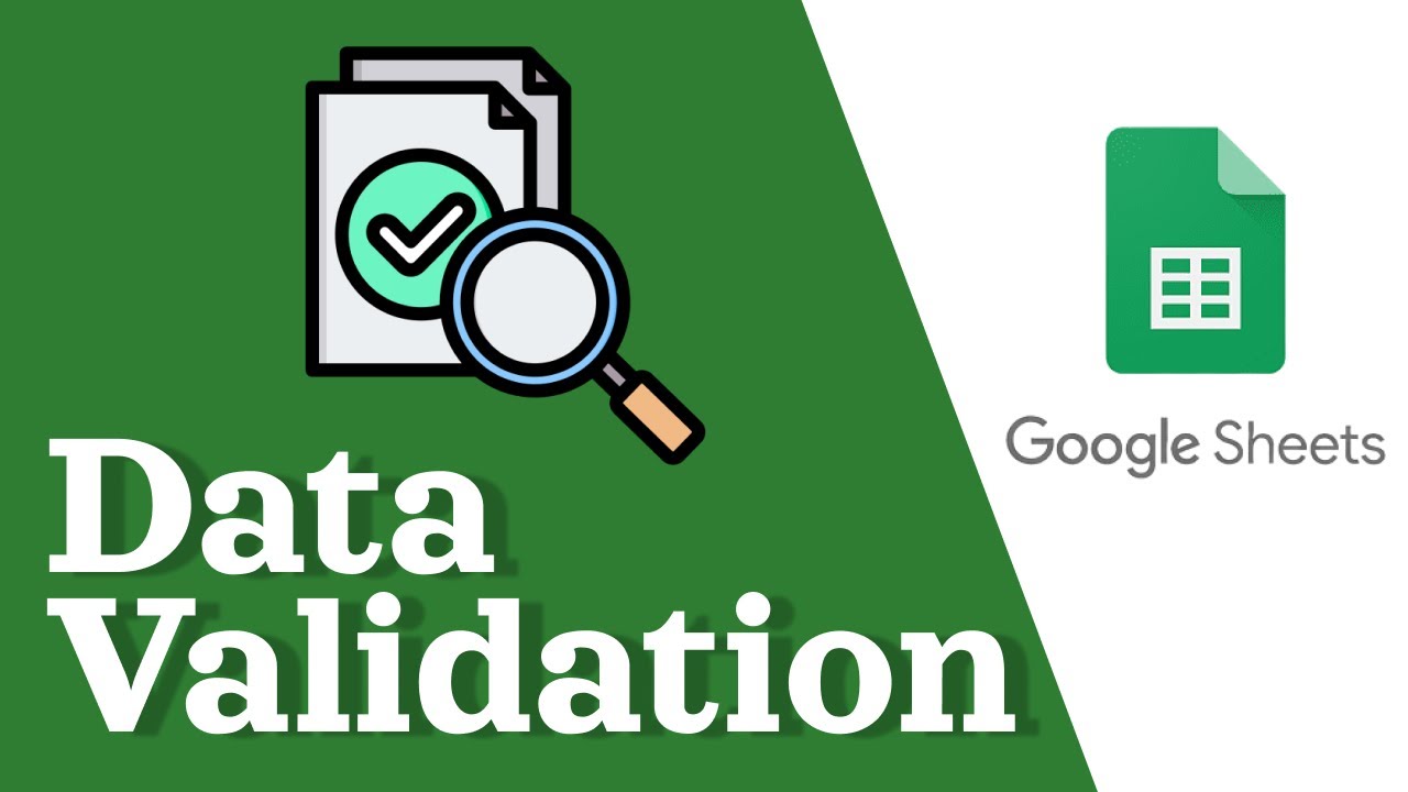 Master Data Validation in Google Sheets Now! - YouTube