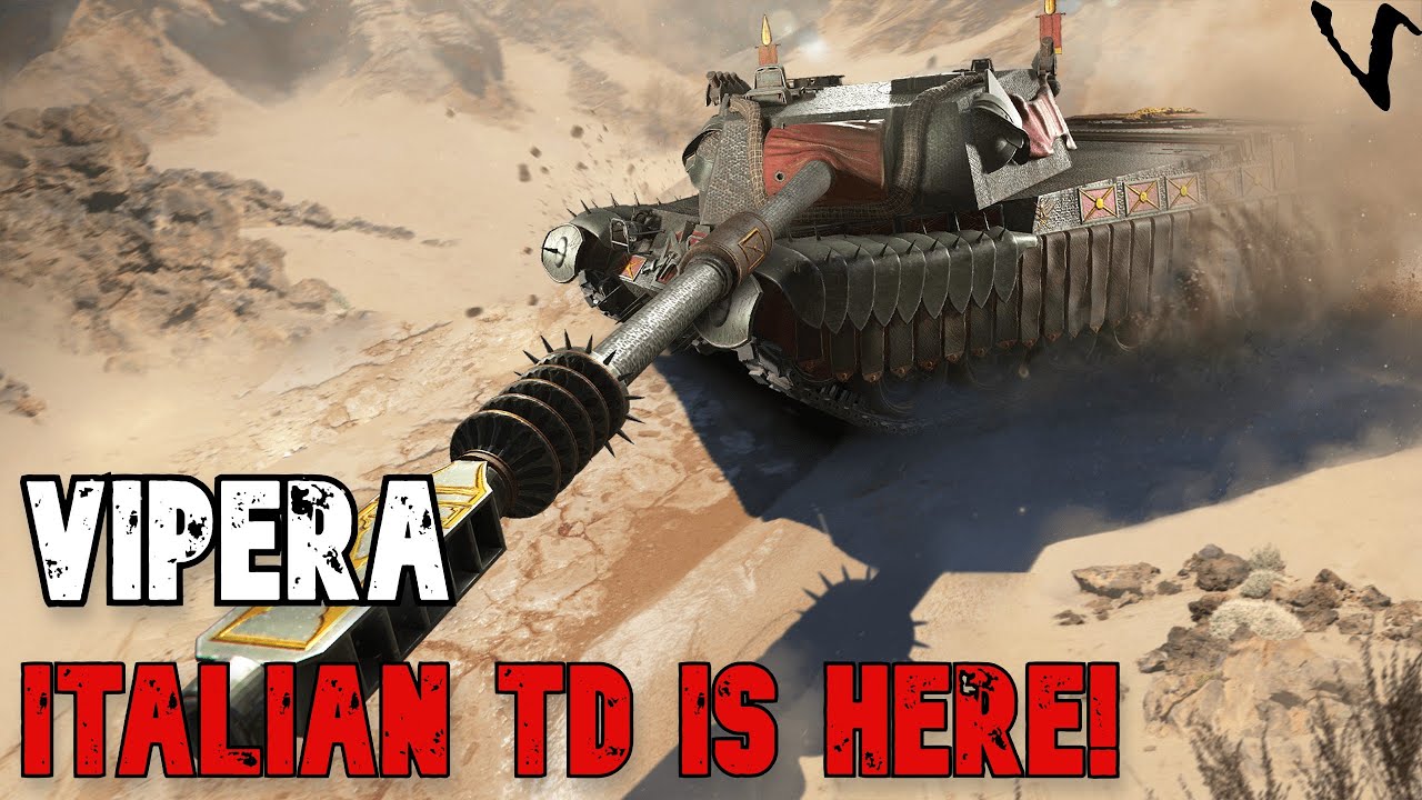 Vipera - Tier 8 Italian Tank Destroyer: WoT Console - World of Tanks Console