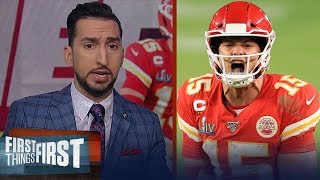 Patrick Mahomes has one of the top 3 QB playoff runs ever — Nick Wright | NFL | FIRST THINGS FIRST