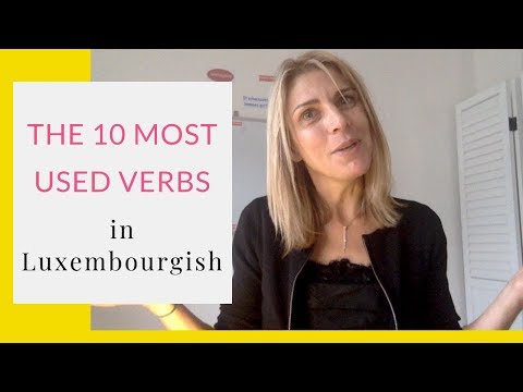 The 10 Most Used Luxembourgish Verbs (+ their Conjugation)