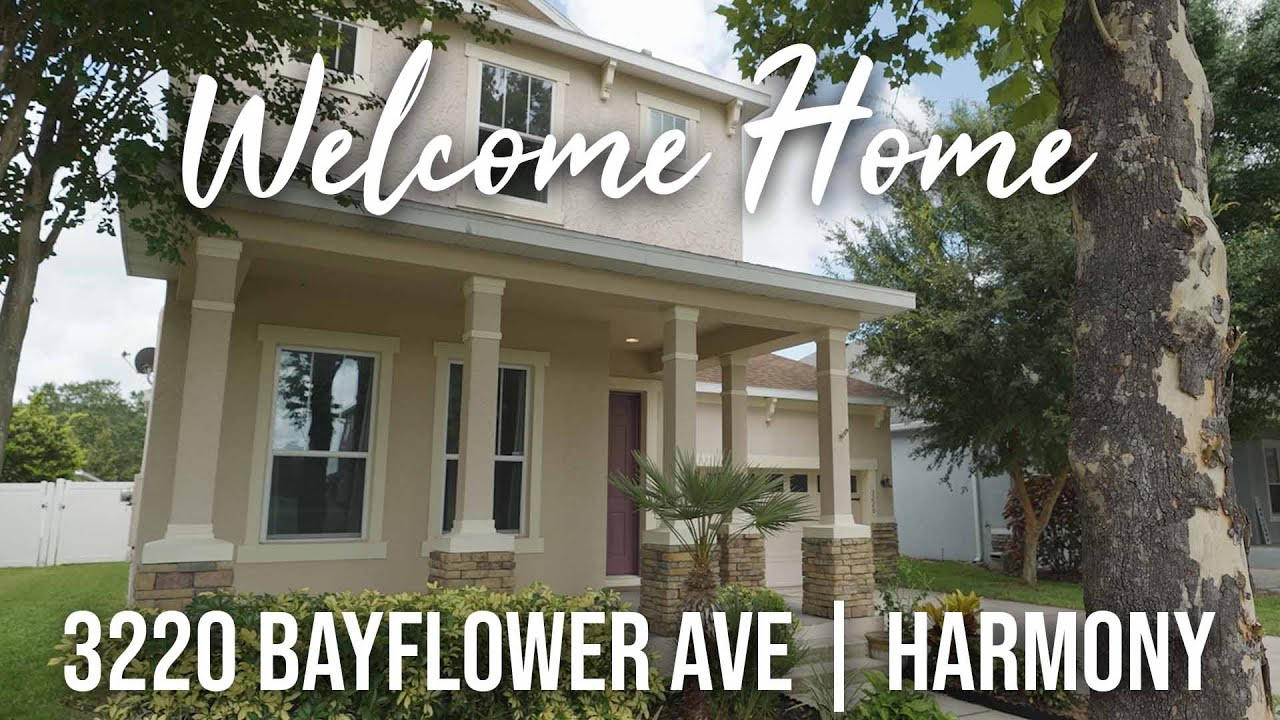 Home For Sale In Harmony FL At 3220 Bayflower Ave Harmony FL 34773 1(844) STCLOUD YouTube