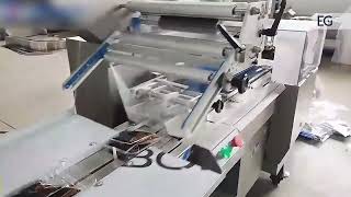 Горизонтальный станок для упаковки подложки с продукцией в пакет флоу-пак UPB600WS