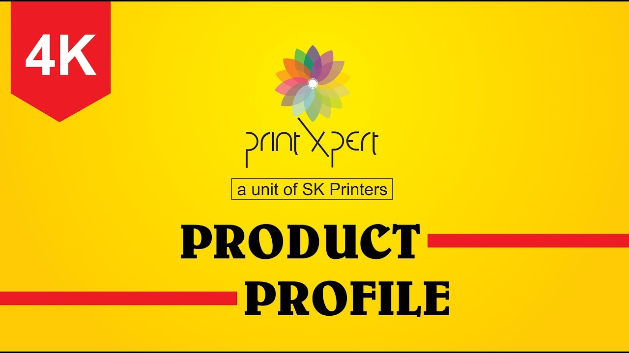 Product Profile Graphics Designing Printing Press Print